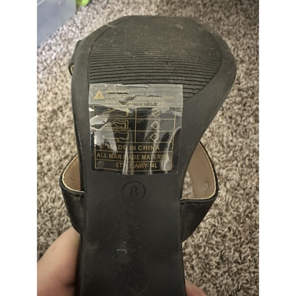 Women’s Rampage Studded Block Heels Size 8 - Picture 4 of 4